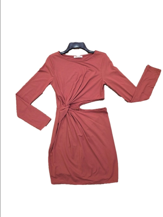 Blue Blush Dresses & Skirts - Blue Blush side cut out bodycon dress size Medium